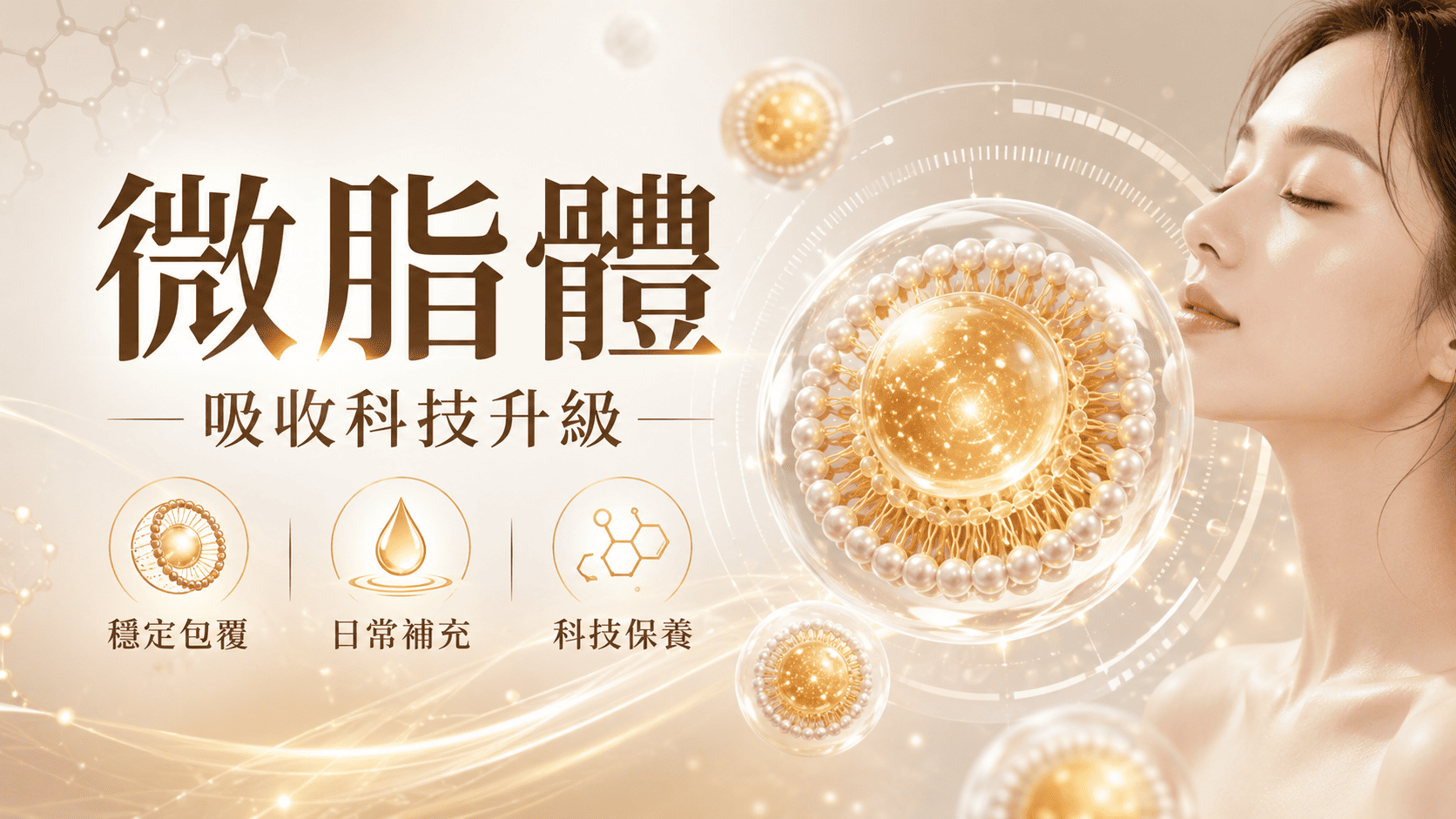 微脂體 Liposomal 是近年保健食品與美容營養產品中很常被提到的技術名稱