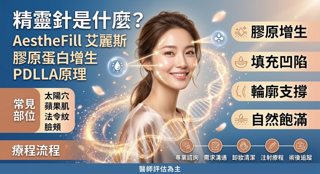 精靈針是什麼?AestheFill 原理、適合部位、療程流程與選擇重點一次看