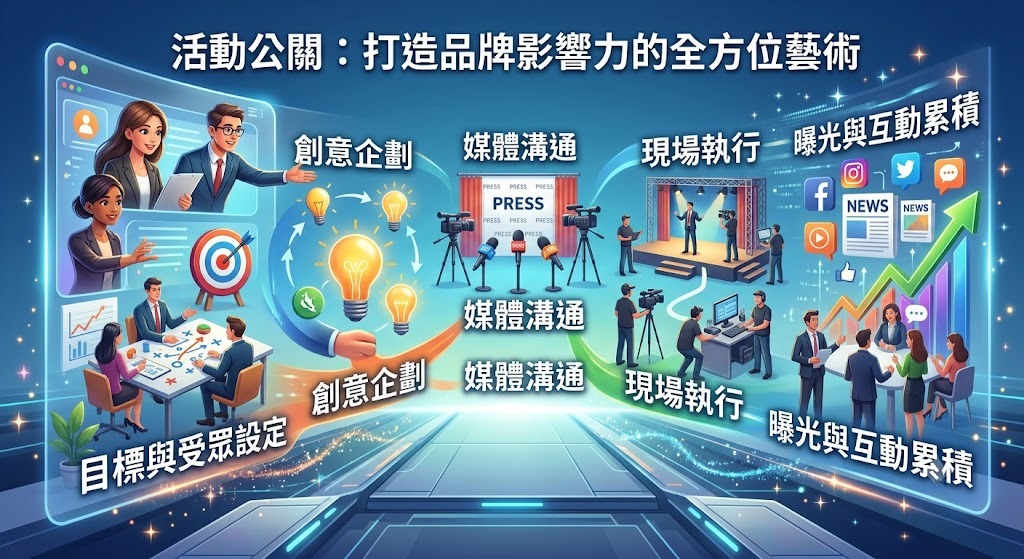 活動公關是什麼?企業辦活動前必懂的企劃、執行與曝光重點