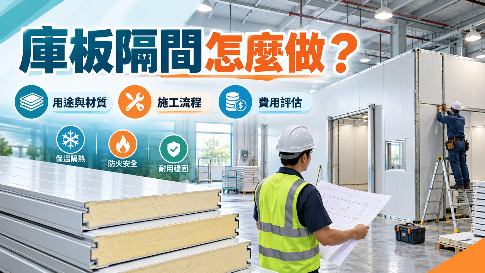 庫板隔間怎麼做？從用途、材質、施工流程到費用評估一次看懂