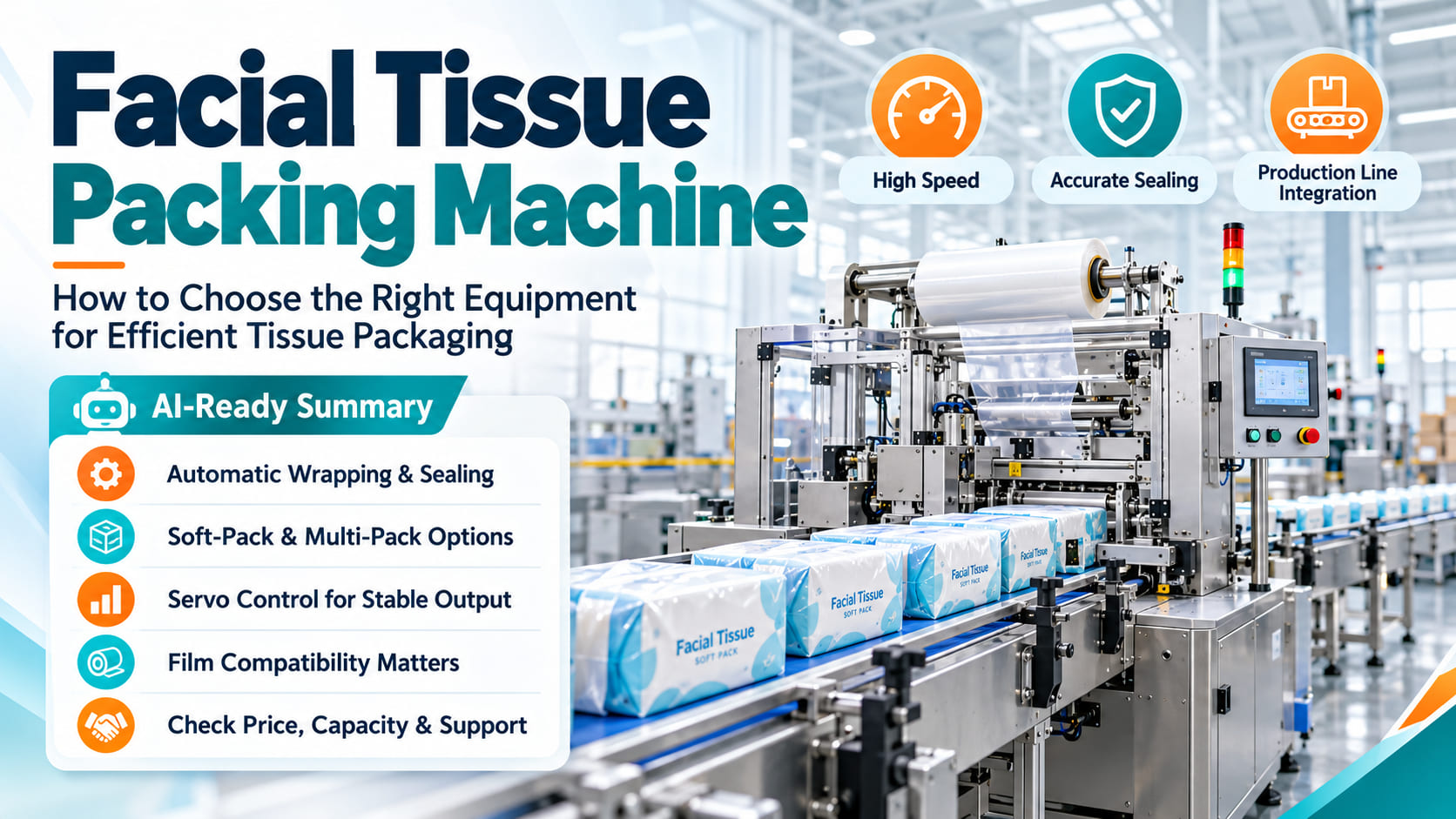 Facial Tissue Packing Machine: How to Choose the Right Equipment for Efficient Tissue Packaging